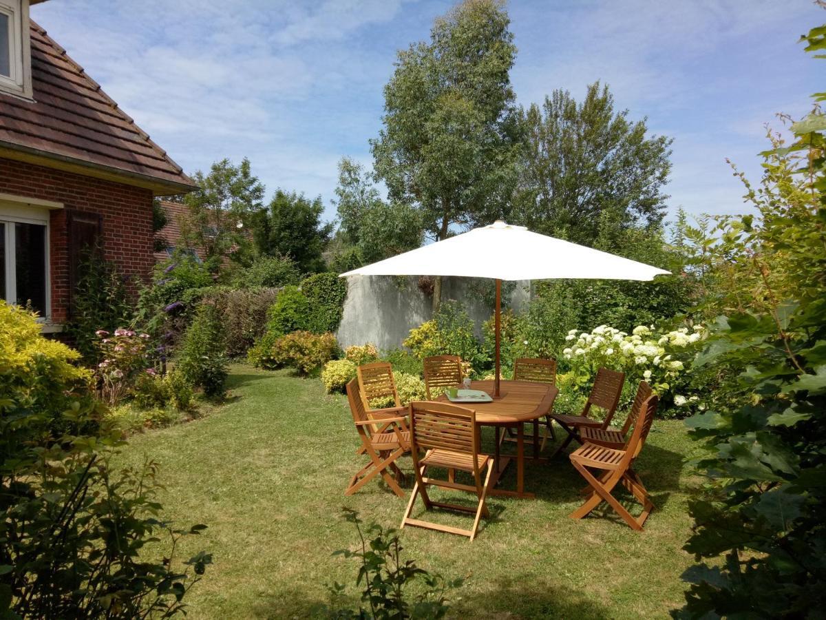 Maison De Charme En Normandie Berneval-le-Grand Eksteriør bilde