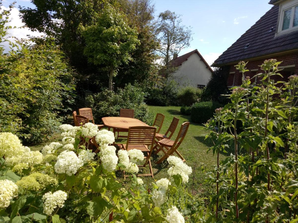 Maison De Charme En Normandie Berneval-le-Grand Eksteriør bilde